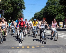 В Тернополі знімали кіно про життя велосипедистів