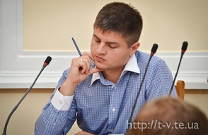 Сиротюк Михайло на сесії міської ради
