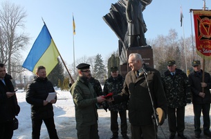 Освячення першого курення імені Степана Бандери