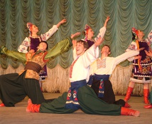 Березіль звіт народні танці танець