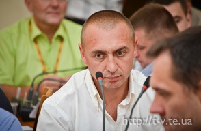 Танчук Сергій на сесії міської ради
