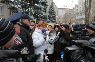 Прийом громадян міста із депутатами міської та обласної рад під міліцією