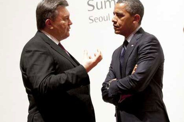 Обама і Янукович