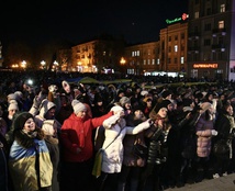 Євромайдан студенти ніч