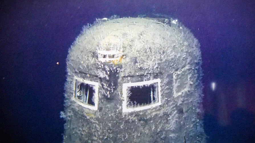Затонулий атомний підводний човен «Комсомолець» на дні Норвезького моря