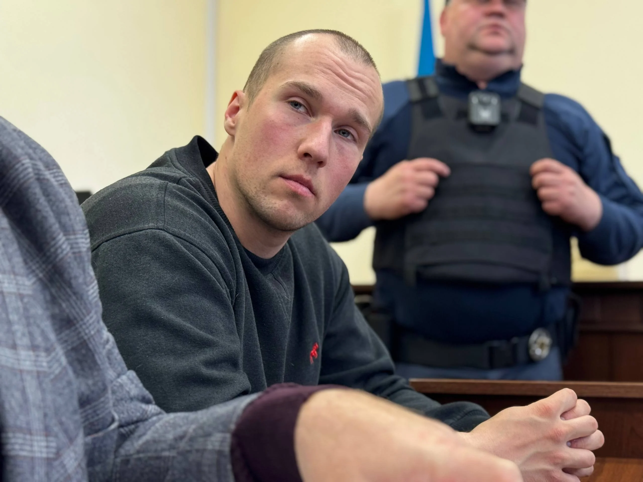 Михайло Дробницький у Печерському суді Києва під час обрання запобіжного заходу