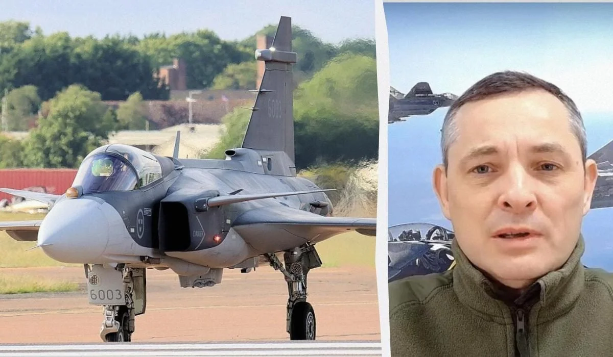 Президент Зеленский и истребитель Gripen для тренировки пилотов ВСУ