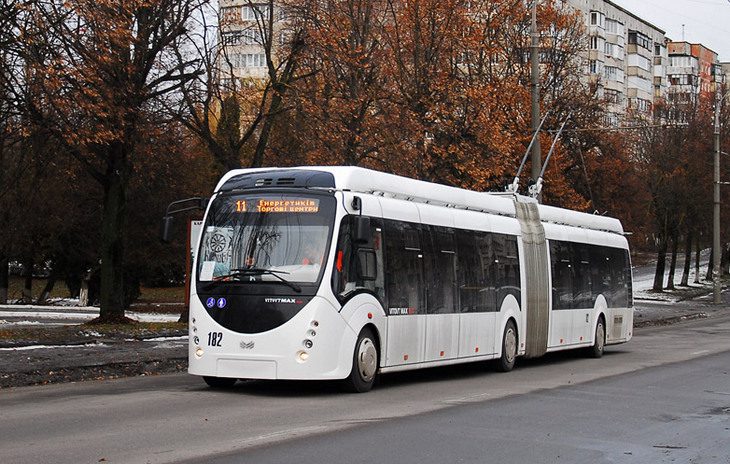 График движения троллейбуса 11 Ровно