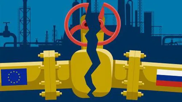 Розірваний газопровід між ЄС та Росією символізує відмову Європи від російської нафти і газу