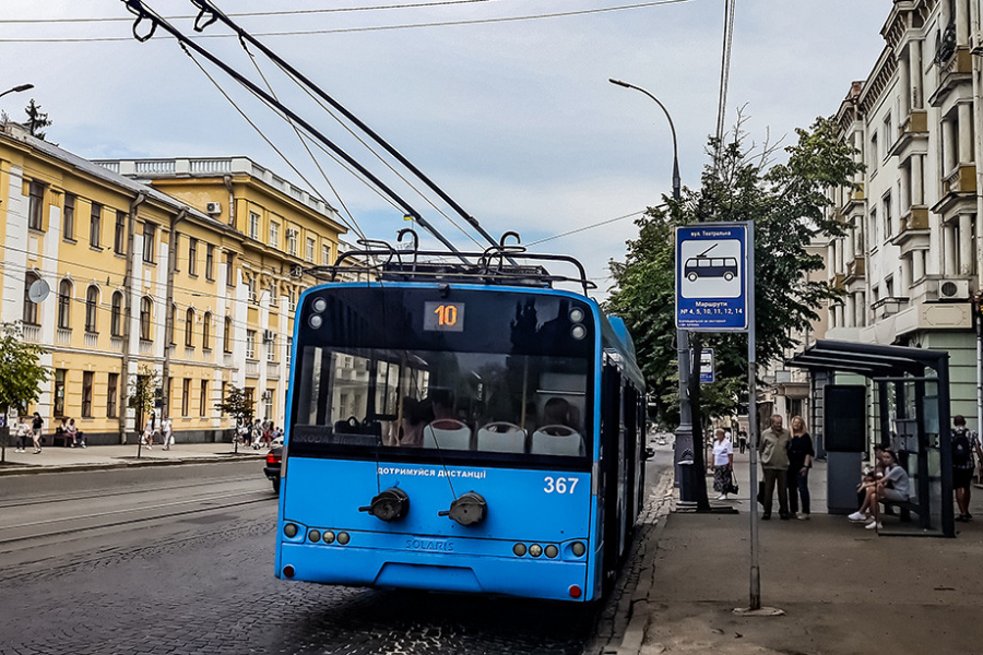 Троллейбус 10 Винница