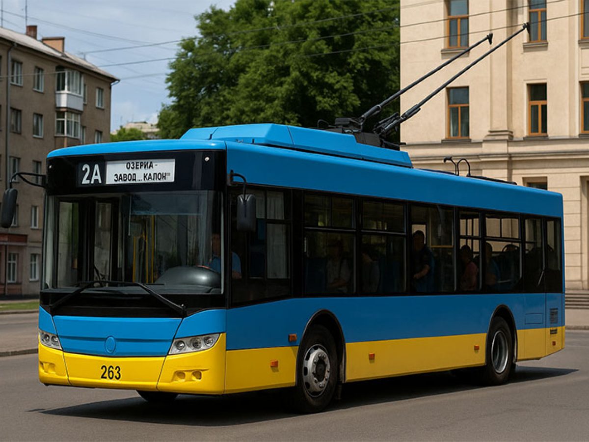 троллейбус 2а Хмельницкий