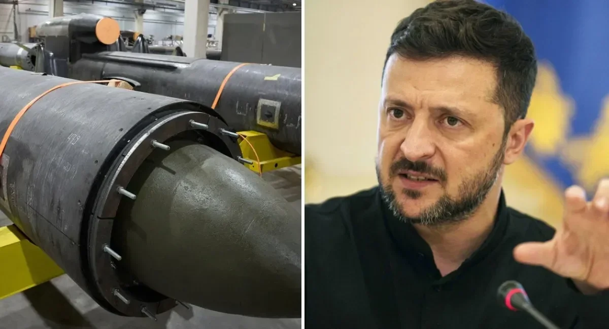Володимир Зеленський та крилаті ракети F-5 Flamingo для удару по заводу в Чебоксарах