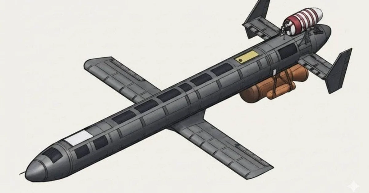 Російська ракета-дрон «Герань-5» – жалюгідна копія української «Фламінго»