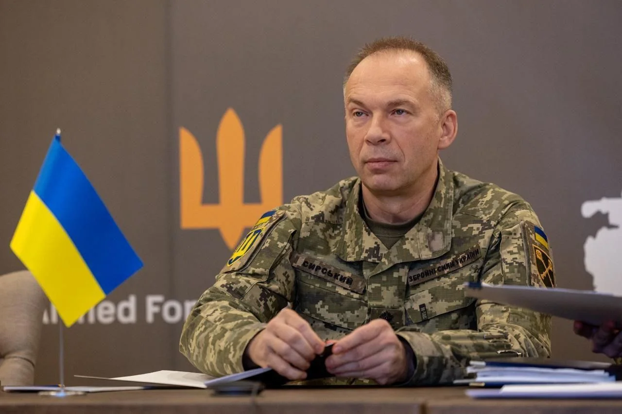 Головнокомандувач ЗСУ Олександр Сирський на брифінгу про перевагу над окупантами