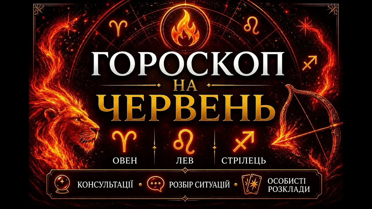 Гороскоп на 23 июня: Львам — проявить себя, Овнам — детали на первом месте Гороскоп на июнь для Овна, Льва и Стрельца с огненными символами