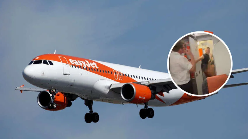 Літак easyJet та перевірка пасажира через літієві батареї в багажі
