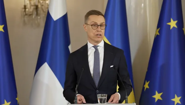 Президент Фінляндії Александр Стубб виступає щодо розширення ЄС до 40 держав