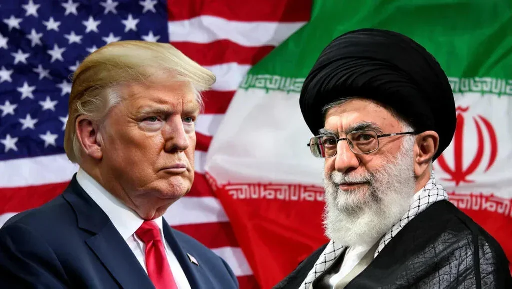 Сделка Трампа с Ираном пугает Украину Дональд Трамп и аятолла Хаменеи на фоне флагов США и Ирана