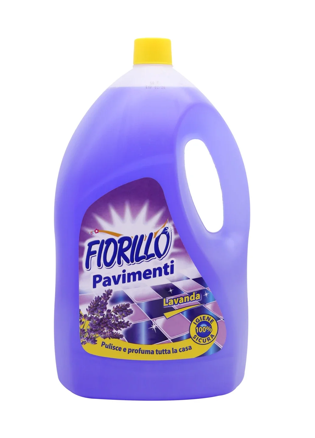 Пляшка миючого засобу Fiorillo Pavimenti з лавандою для свіжості підлоги
