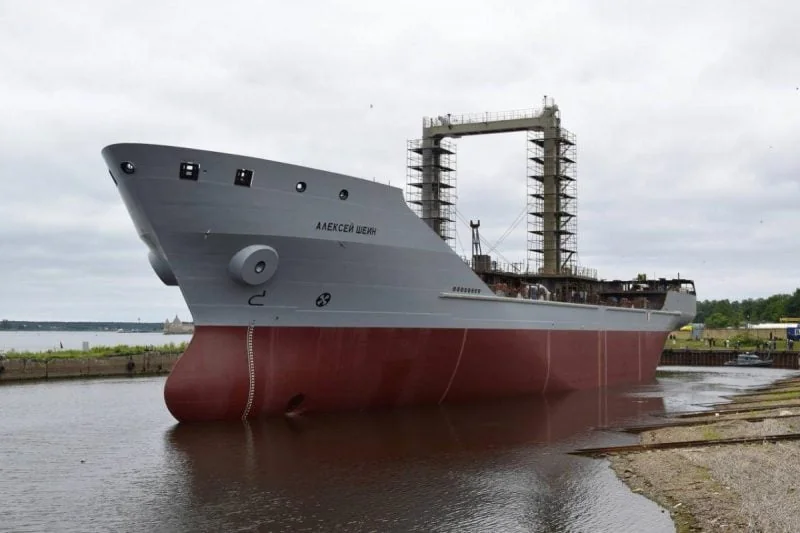 Танкер «Олексій Шеїн» проєкту 23130 спущений на воду для ВМФ РФ