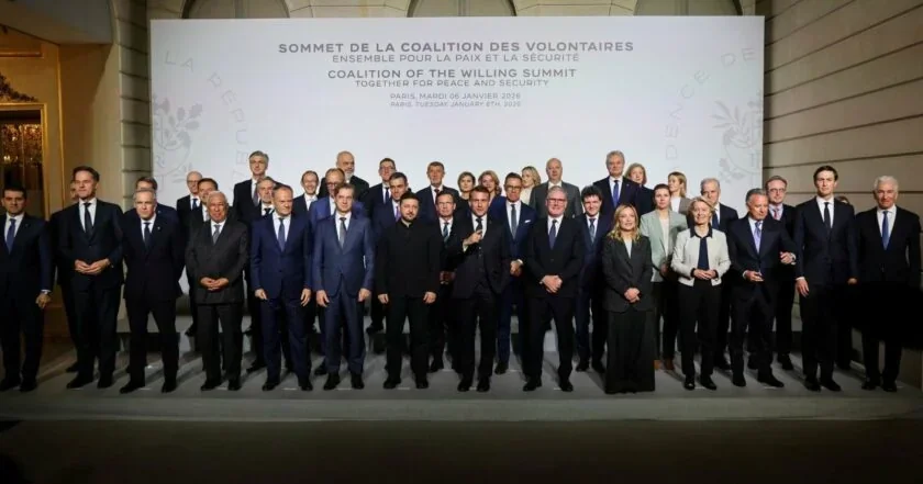 Лідери Коаліції охочих на саміті в Парижі щодо ППО України