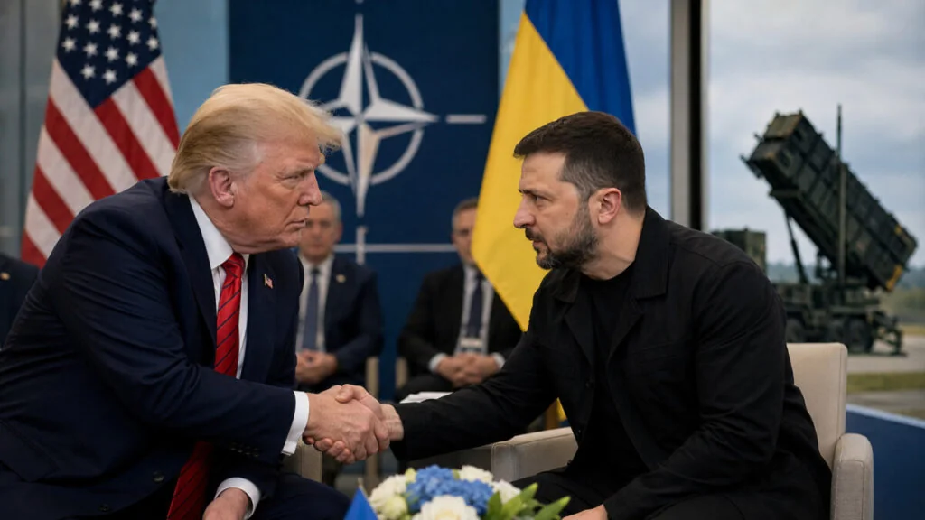 Трамп может выдвинуть Украине новые условия по ракетам Patriot Трамп и Зеленский на саммите НАТО о ракетах Patriot для Украины