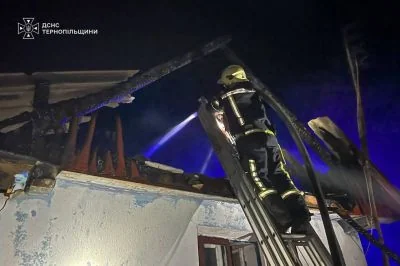 У Великому Ходачкові згоріла покрівля житлового будинку